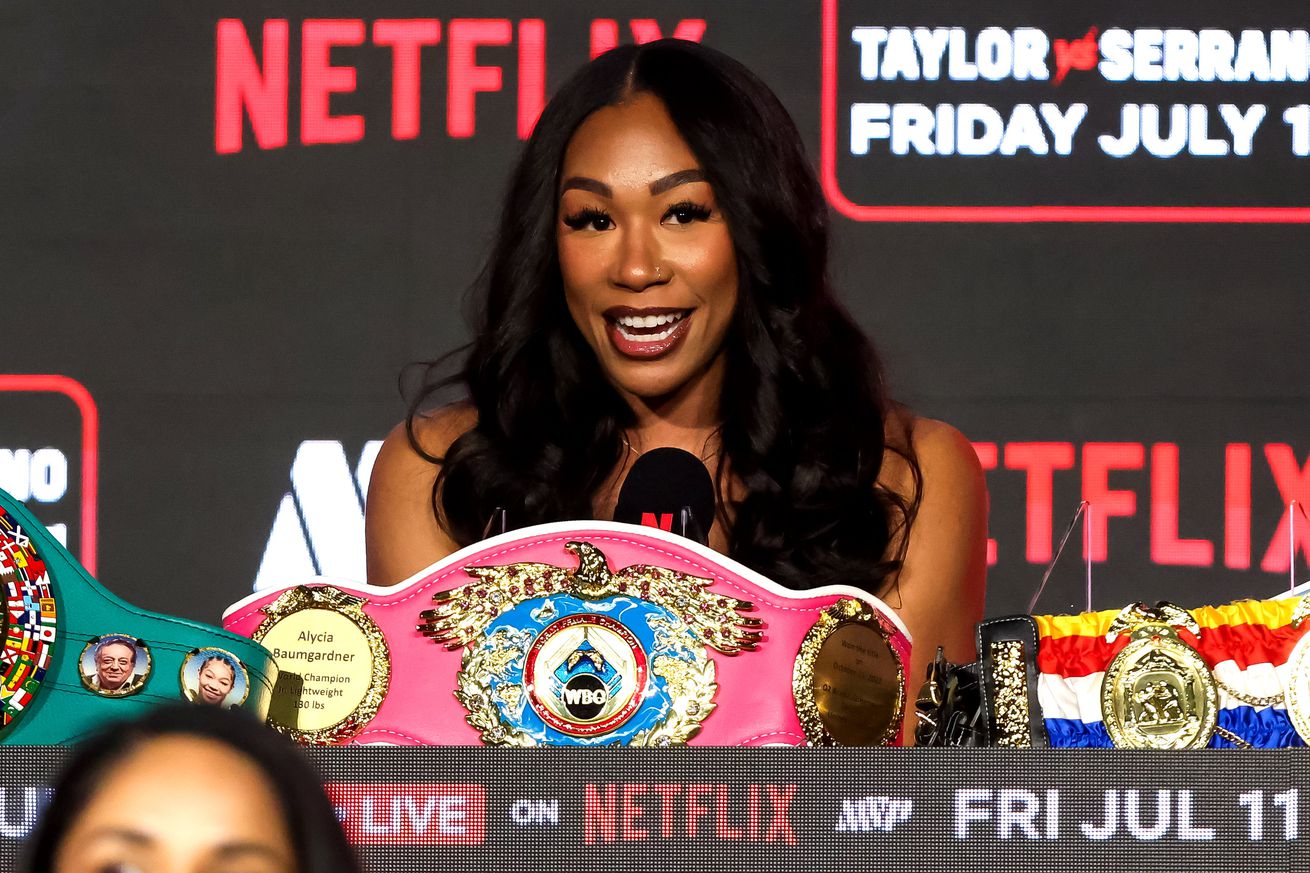 ‘Whoever the winner is, I want to fight them’: Baumgardner looks forward to facing Taylor vs Serrano 3 winner