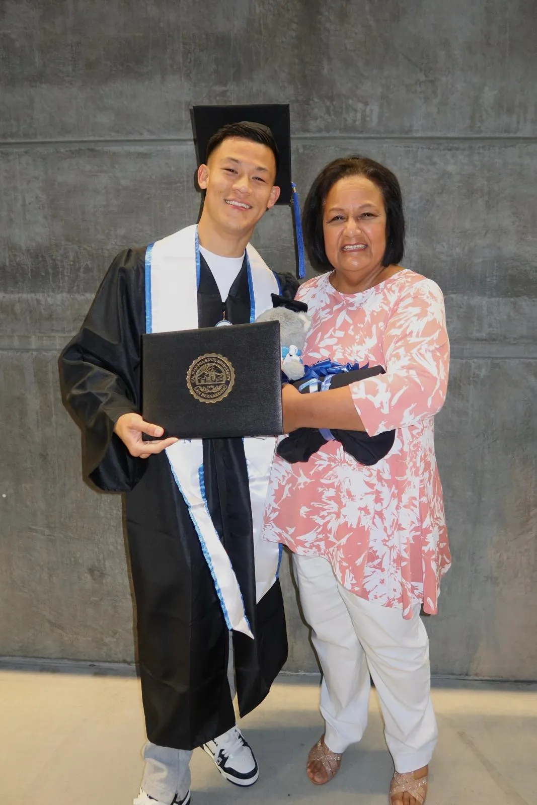 With college degree in hand, Brandun Lee back to graduate as a champion