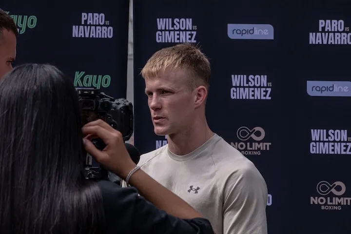 Ayrton Gimenez petitions WBO for rematch with Liam Wilson