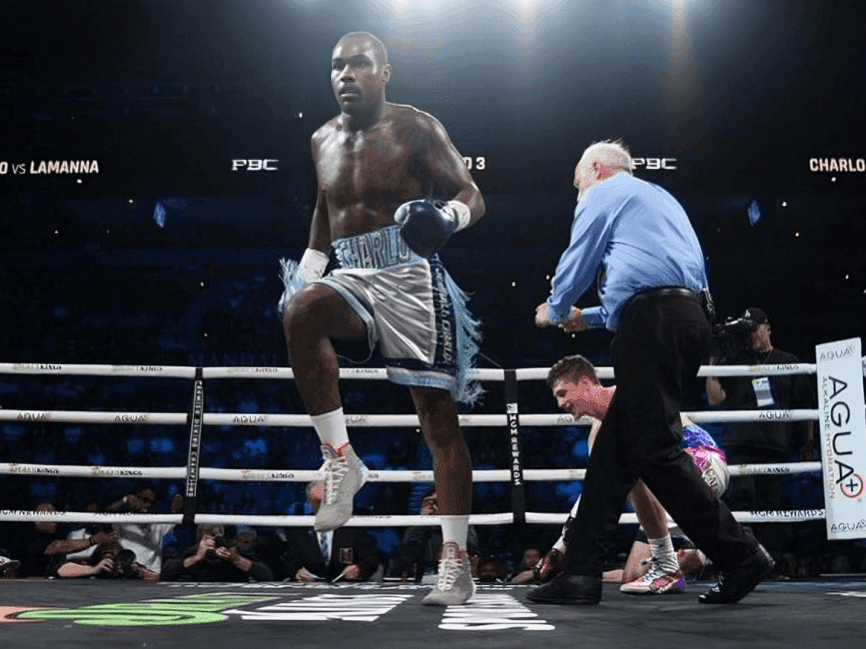 Jermall Charlo Drops Thomas LaManna Three Times, Stops Him In Six On Long-Awaited Return