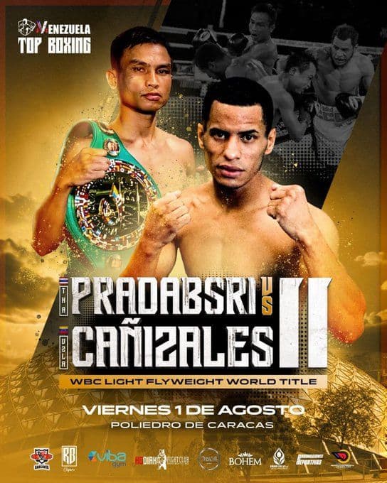 Panya Pradabsri-Carlos Canizales Rematch Aug. 1 In Venezuela For WBC 108-Pound Title