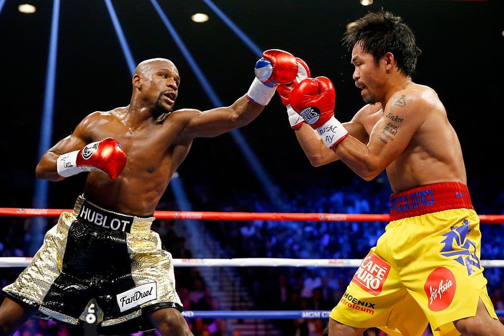 Manny Pacquiao Doesn’t Believe Floyd Mayweather Is A Top 5 Opponent