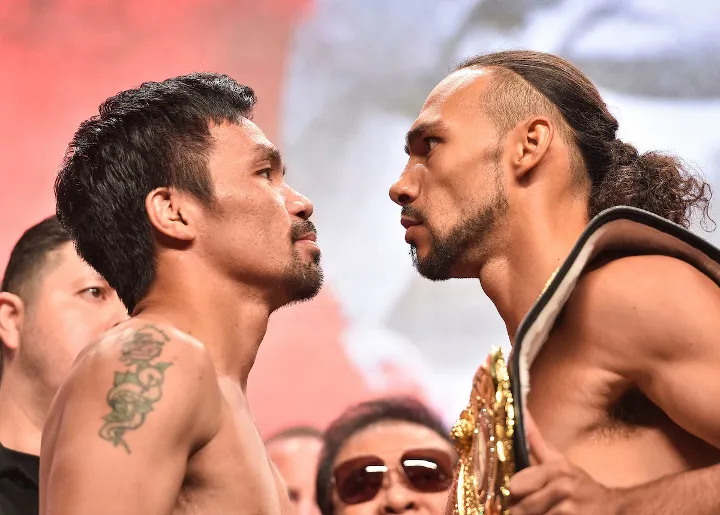 Having fought both, Keith Thurman analyzes Manny Pacquiao-Mario Barrios