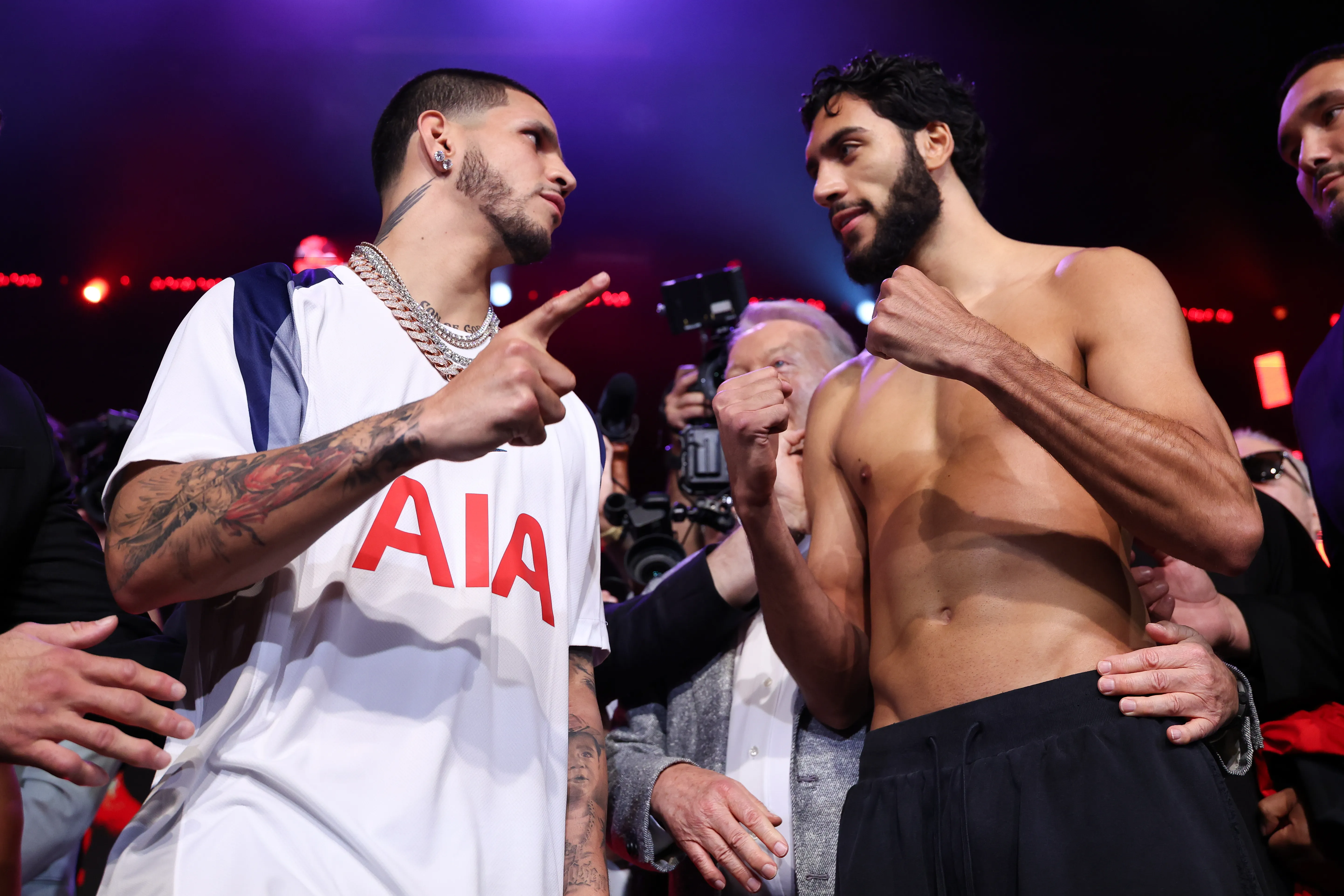 Stevenson-Zepeda, Berlanga-Sheeraz, and Ring III fighters make weight ahead of 'fireworks'