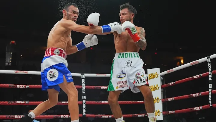 Erik Badillo topples Gerardo Zapata, earns junior flyweight title shot