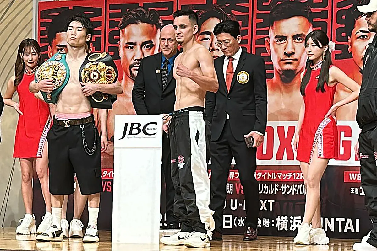 Kenshiro Teraji, Ricardo Sandoval easily make weight for flyweight title fight