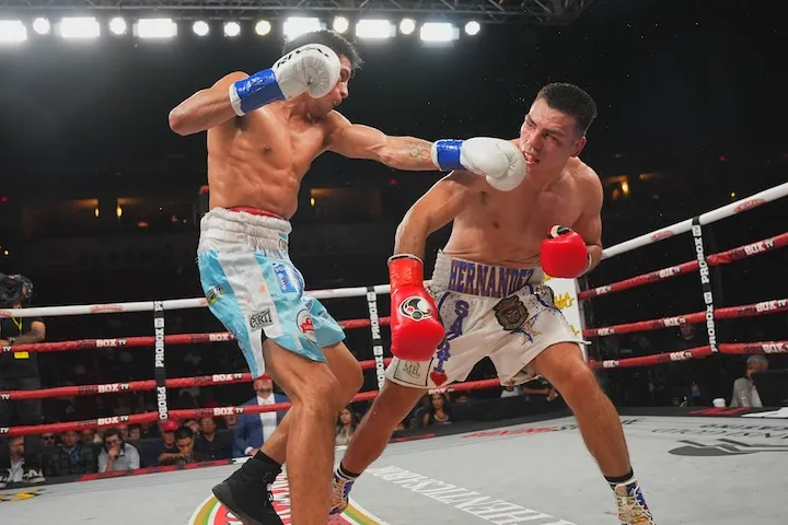 Francisco Veron upends Vladimir Hernandez, dashes title-shot hopes