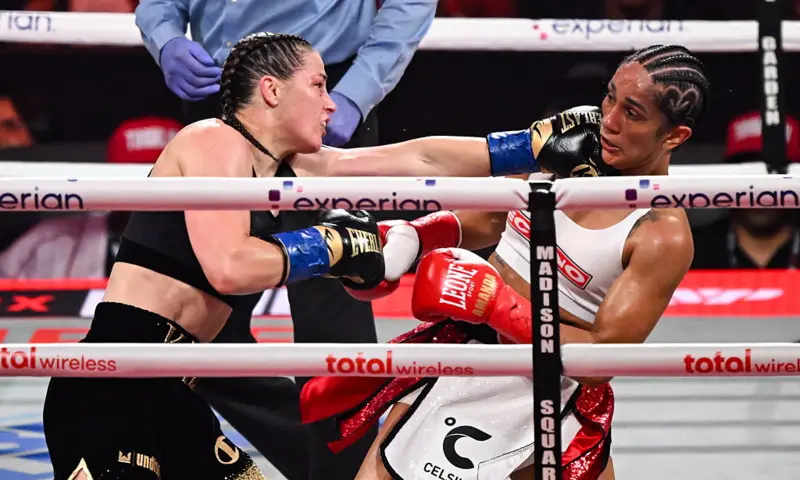 Disciplined Katie Taylor sweeps trilogy with Amanda Serrano at Madison Square Garden