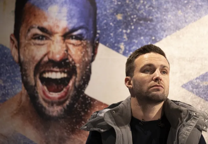 Clear-sighted: Following a period of darkness, Josh Taylor now sees the light