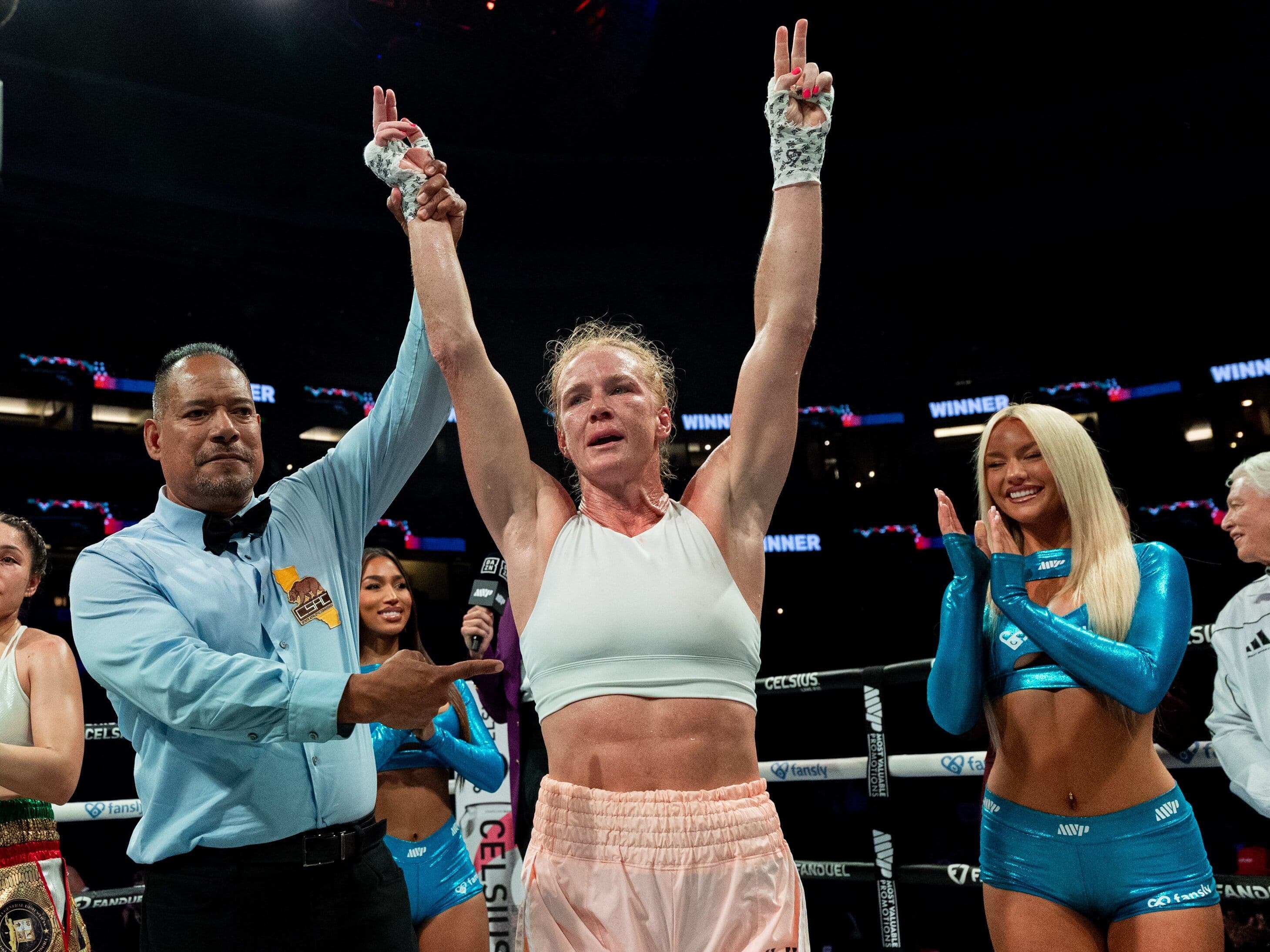 Holly Holm Shifts Focus To Taylor-Serrano, After Scoring First Win On Return From 12-Year Hiatus