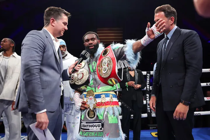 Jaron ‘Boots’ Ennis receives No. 1 ranking from WBC at 154lbs