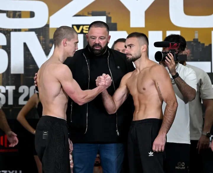 Nikita Tszyu and Lulzim Ismaili make weight for 154lbs tilt in Sydney