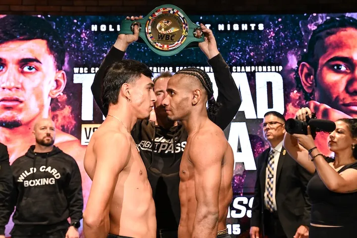 Omar Trinidad and Lorenzo Parra fight to a draw