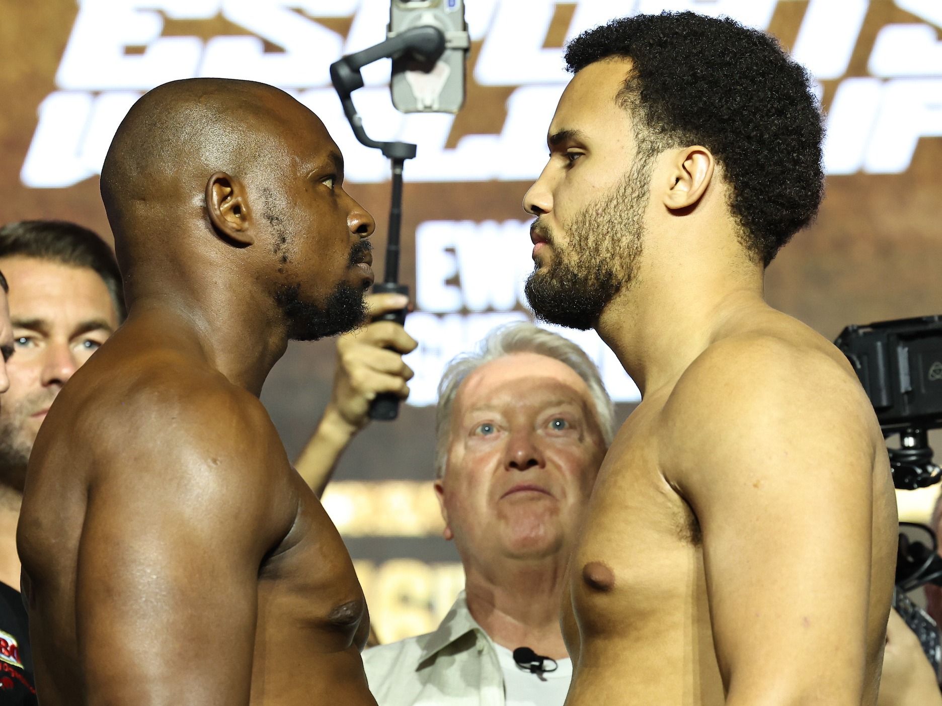 Moses Itauma, Dillian Whyte Both Lighter Than Expected At Riyadh Weigh-In