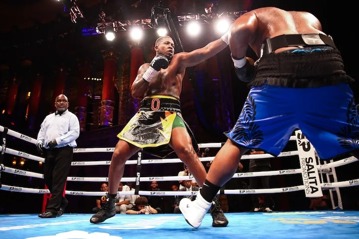 Brandon Moore saved Friday's biggest swing for Anthony Joshua 