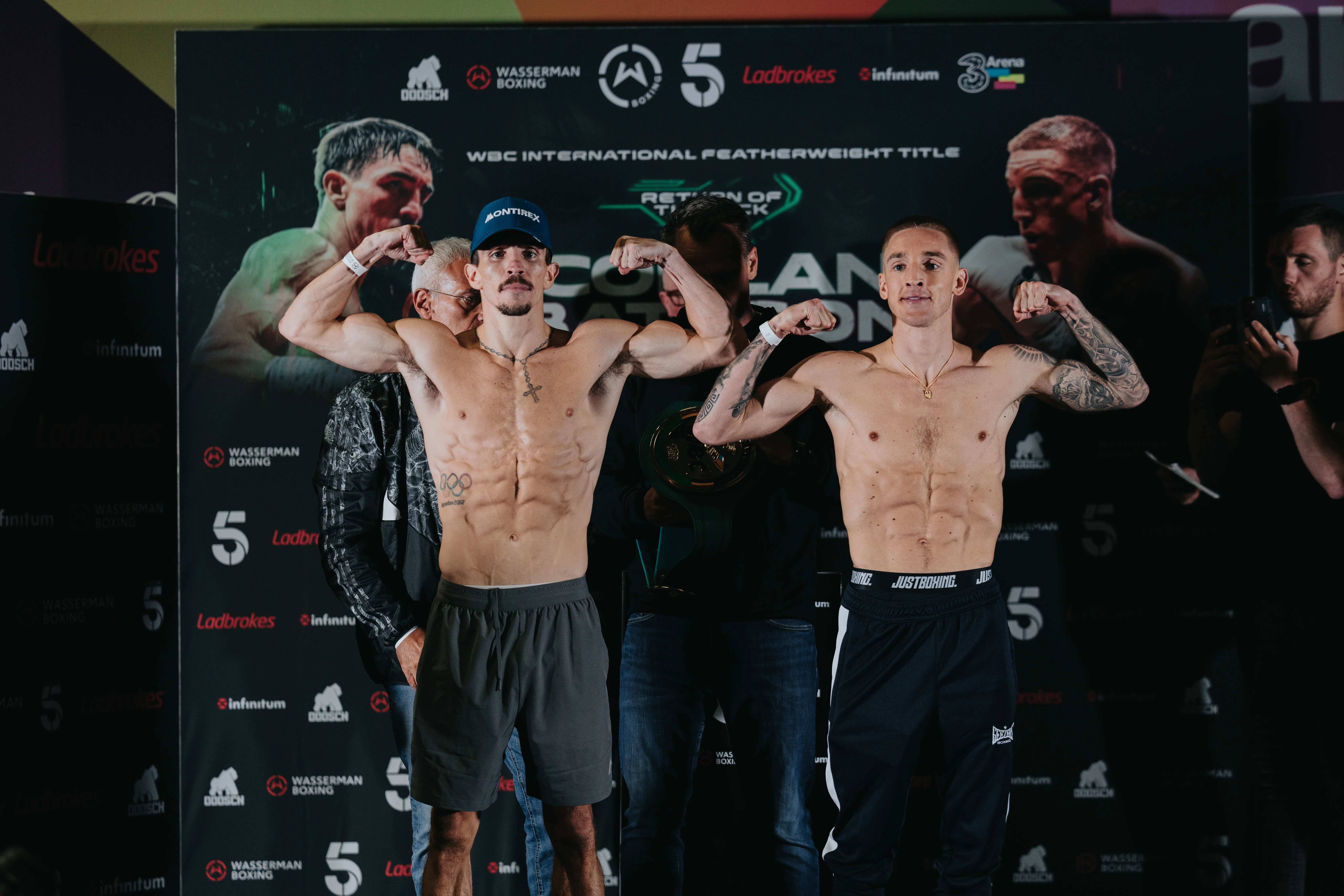 Michael Conlan and Jack Bateson make weight ahead of Dublin clash