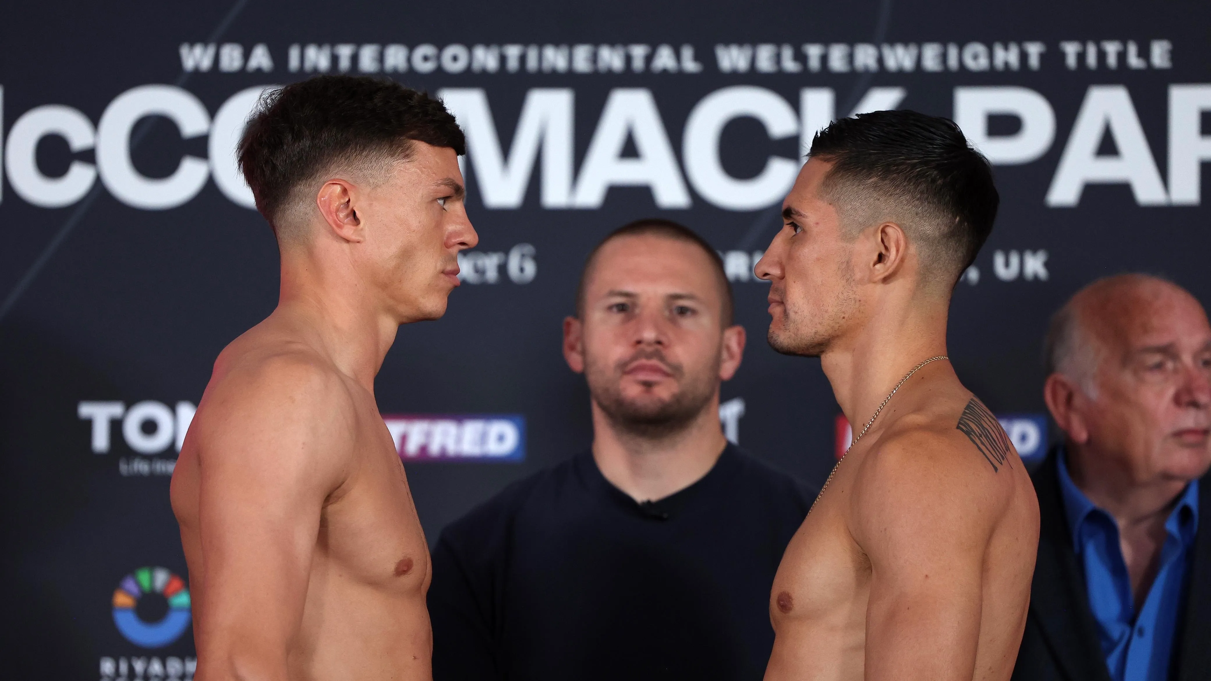 Pat McCormack and Miguel Parra make weight, but Mark Dickinson comes in heavy