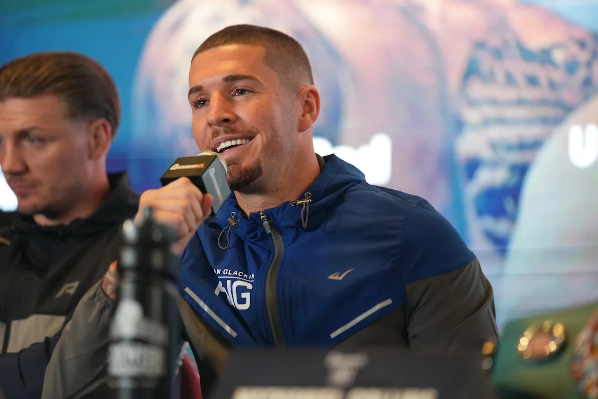 Regan Glackin embraces pressure ahead of British title fight