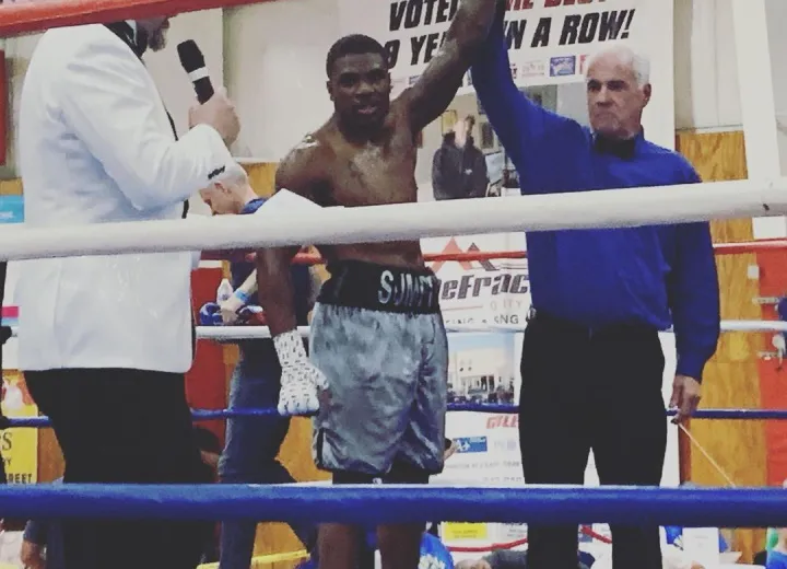 Dream fight for Steven Sumpter during Canelo-Crawford fight week