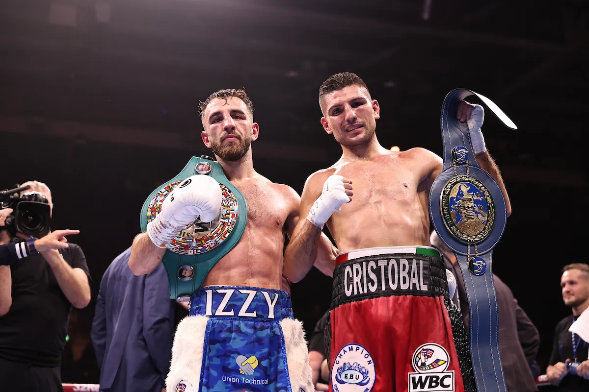 Cristobal Lorente and Nathaniel Collins share hard-fought draw for European featherweight title