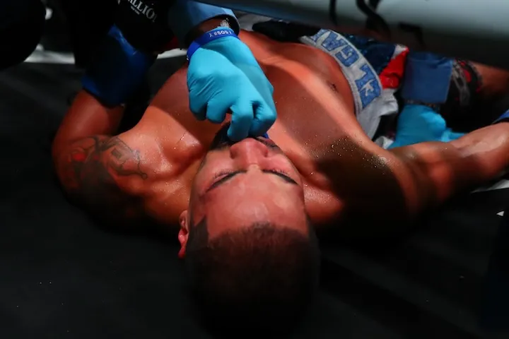 Danny Gonzalez suffered broken jaw, leg and ankle in Danny Garcia loss