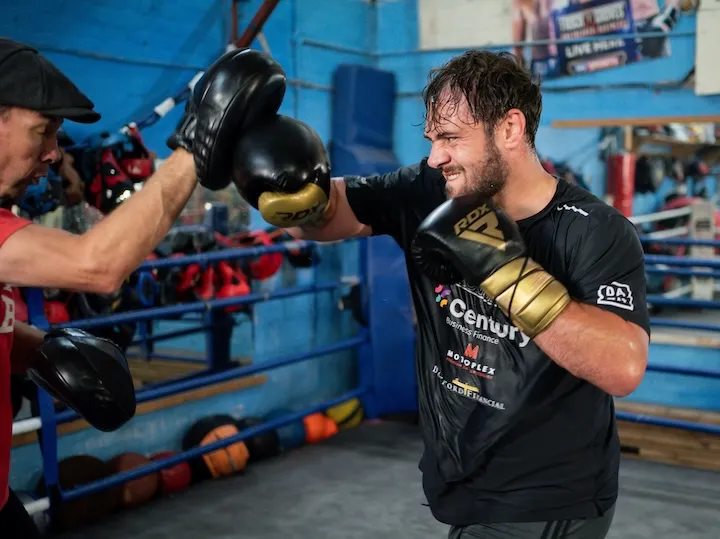 The Dave Allen movie could star Anthony Joshua or Deontay Wilder