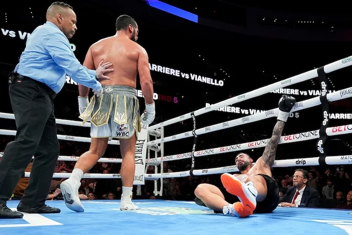 Guido Vianello, man in the arena, calls out Anthony Joshua