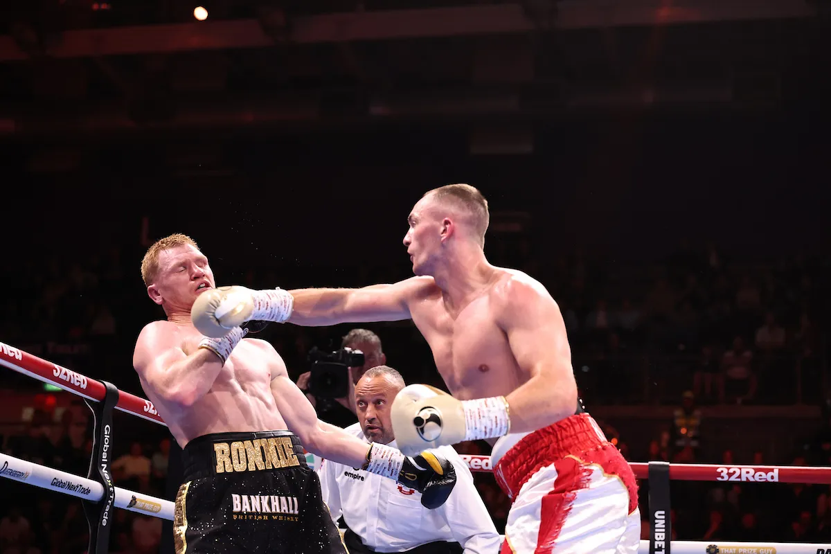 'Hutch Train' back on track as Willy Hutchinson scores stoppage of Mark Jeffers