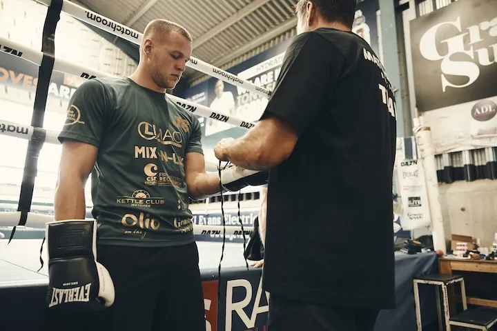 Jimmy Sains on his education with Conor Benn and co: 'They absolutely smashed the life out of me'