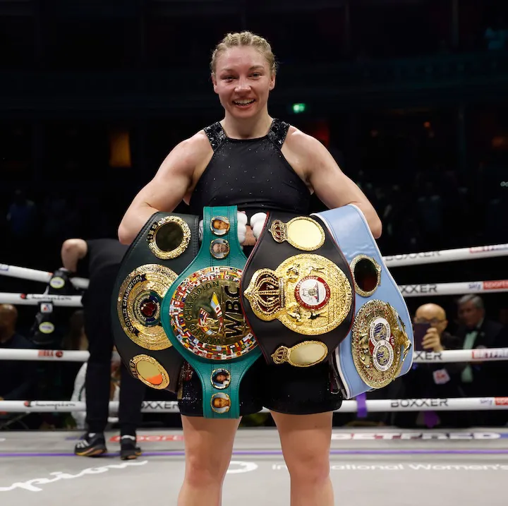 Eddie Hearn: Lauren Price's inactivity is 'criminal'