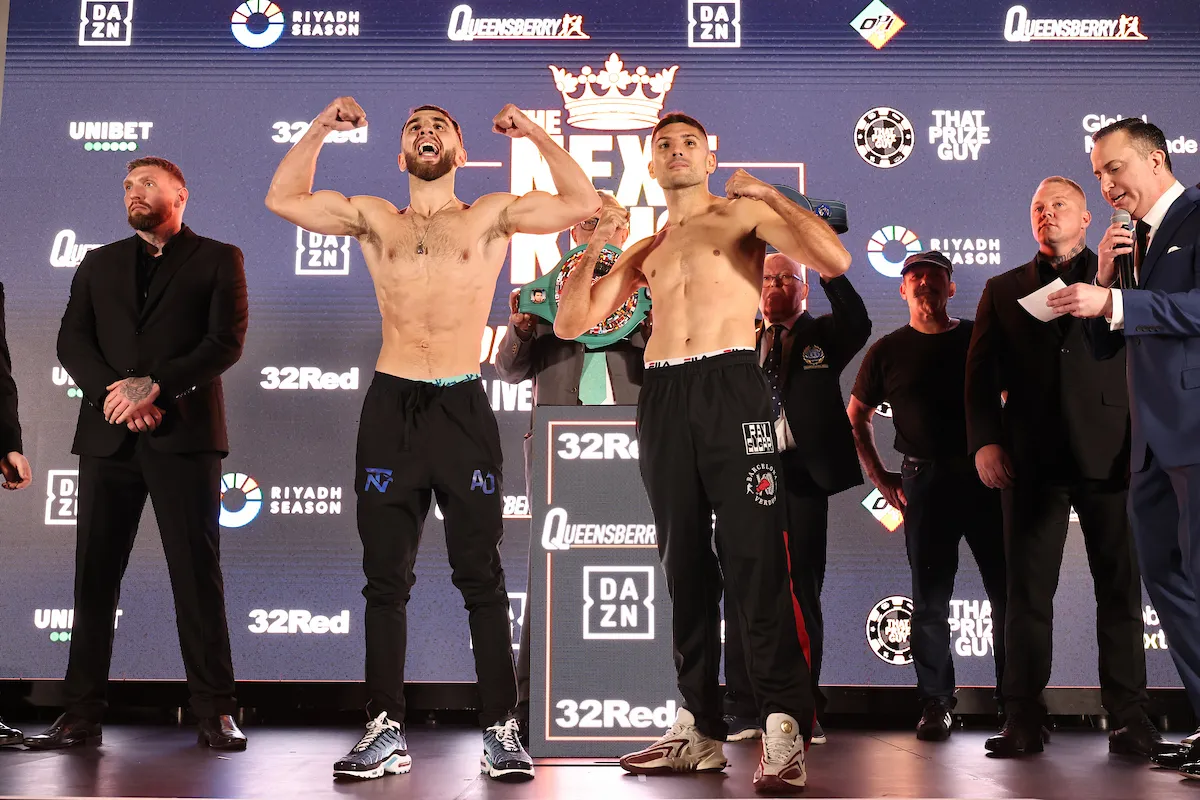 Nathaniel Collins and Cristobal Lorente make weight targeting Stephen Fulton