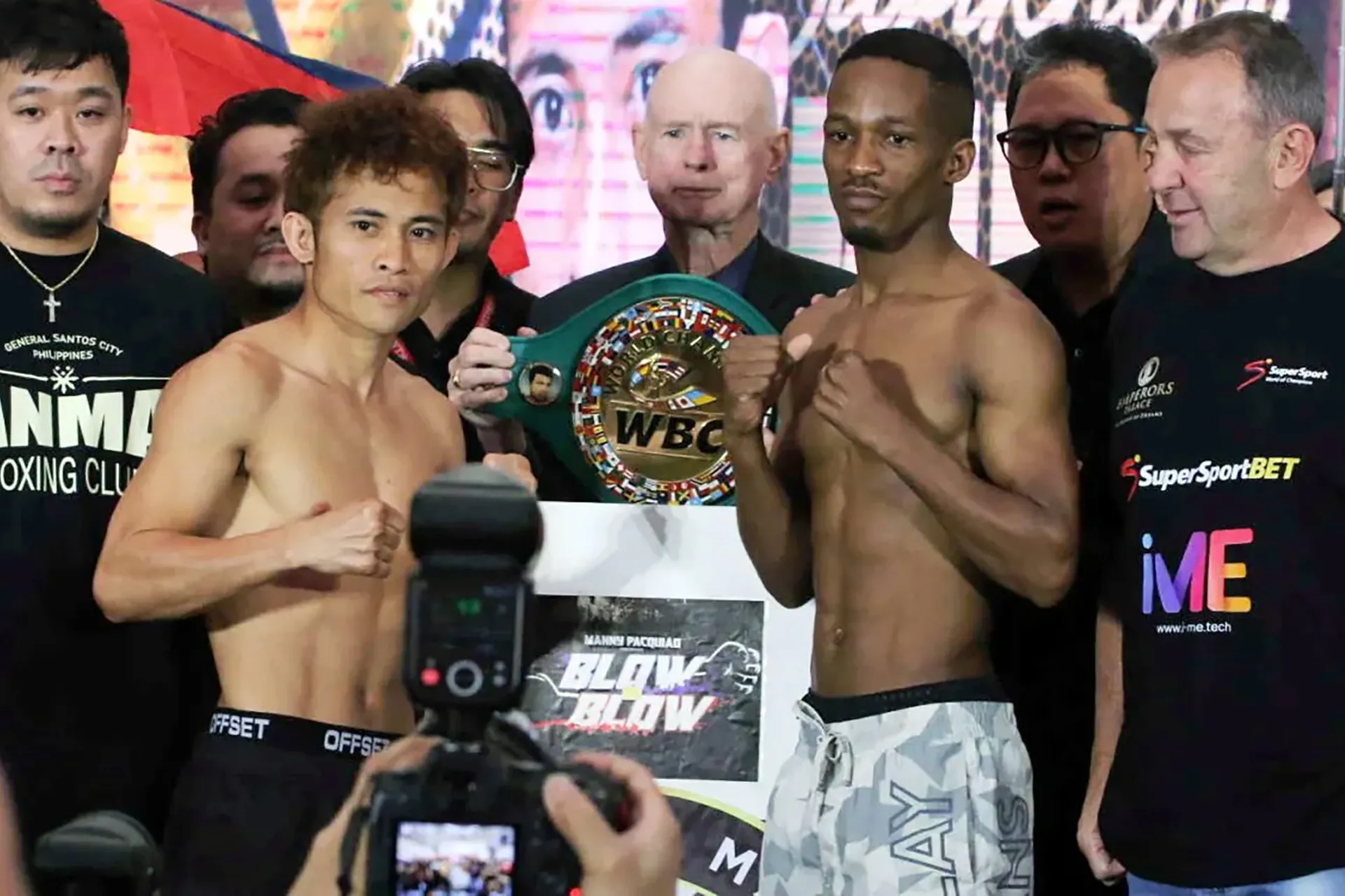 Melvin Jerusalem, Siyakholwa Kuse make weight for “Thrilla in Manila” 50th anniversary show