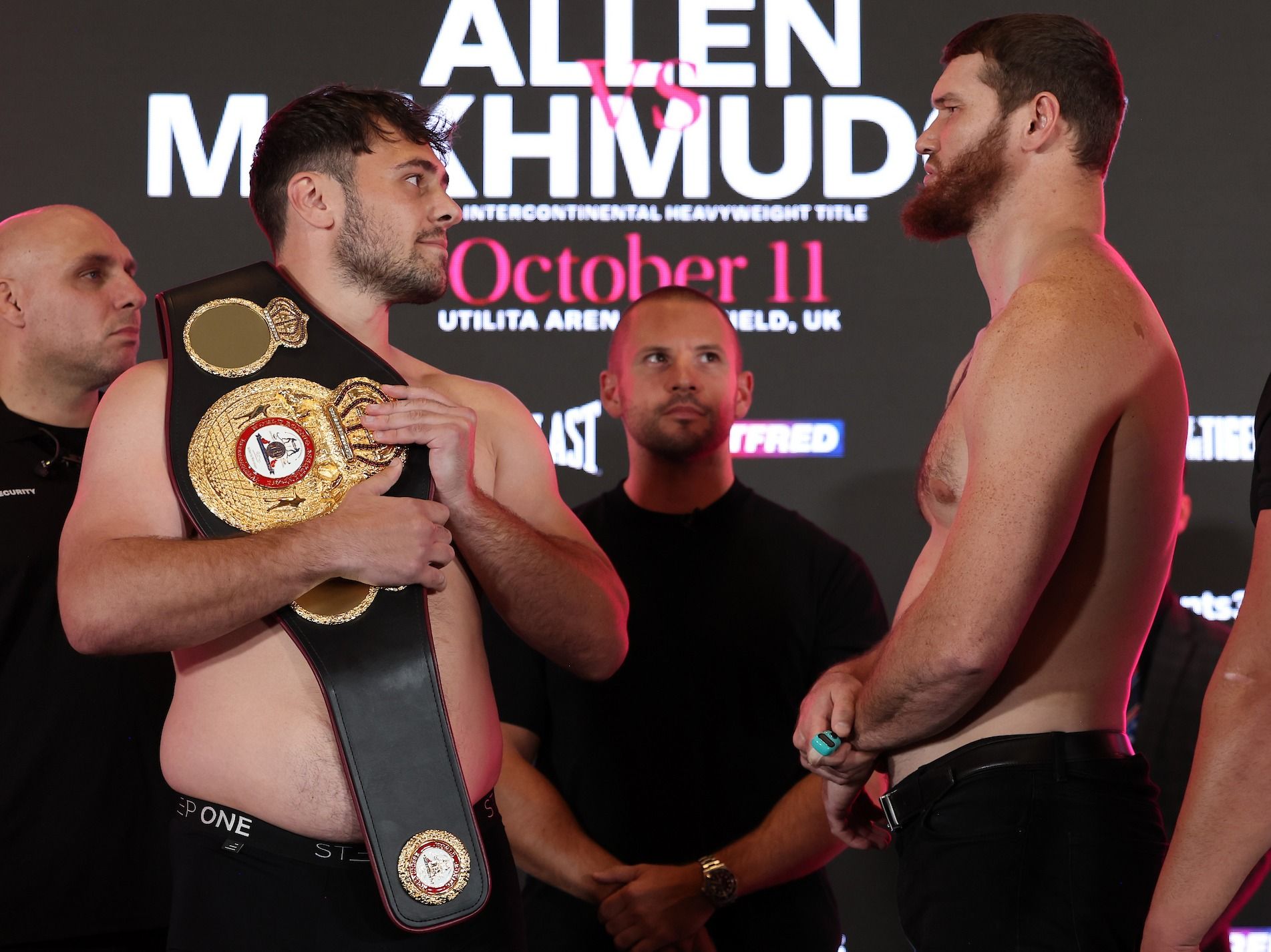 Dave Allen Two Pounds Lighter Than Arslanbek Makhmudov Before Heavyweight Headliner