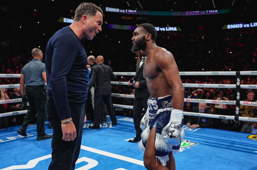 You'll see Jaron Ennis-Vergil Ortiz in early 2026 if everyone sticks to their word, says Hearn