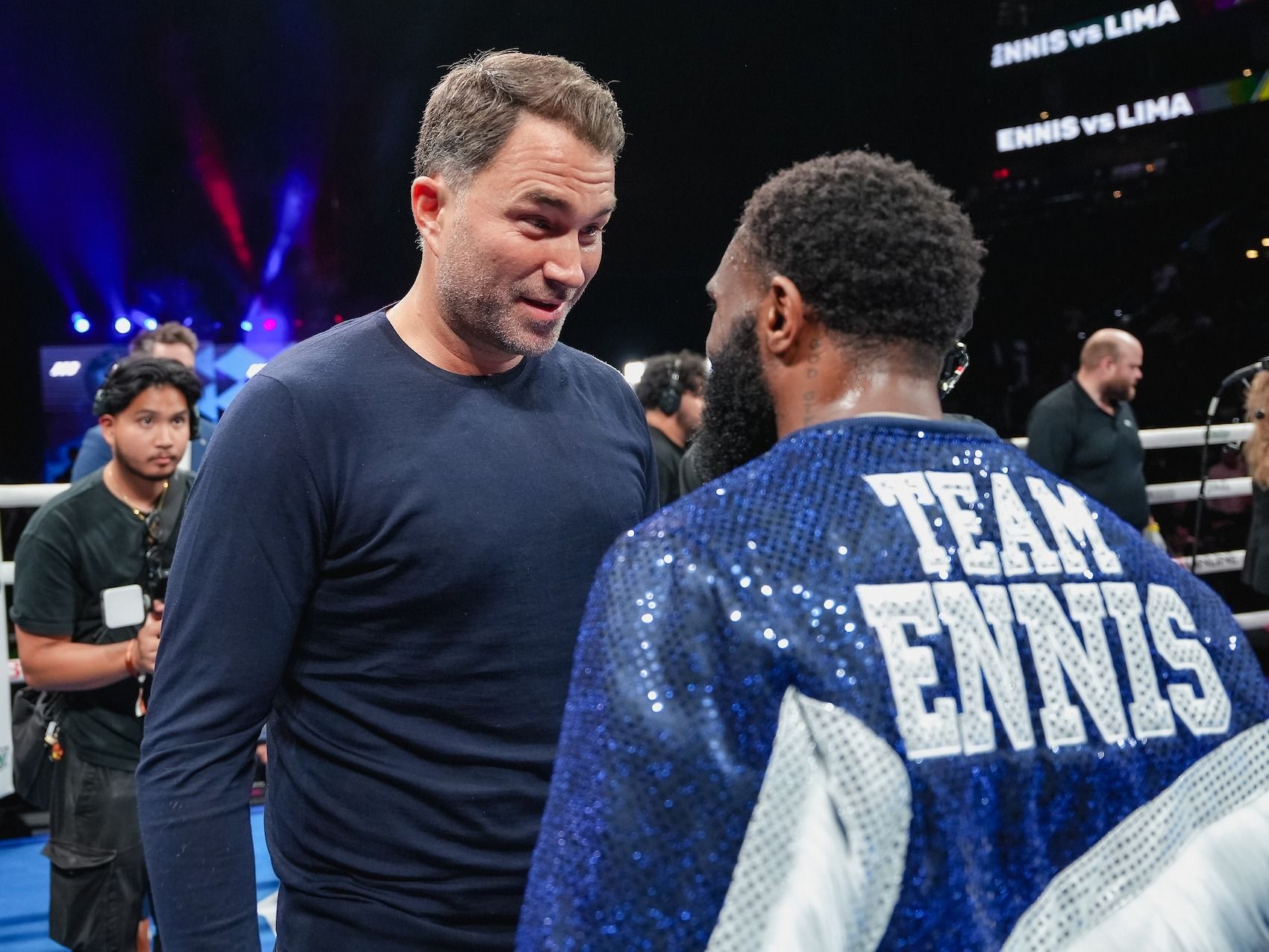 Eddie Hearn Convinced 'Massive' Jaron Ennis Will Be In His Prime At 160