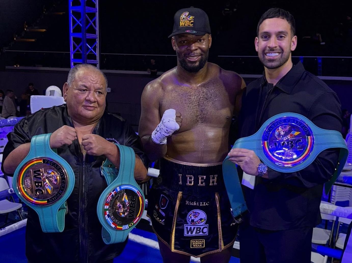 Nigerian's Kingsley Ibeh Waiting For The Call To KO 'Idol' Anthony Joshua