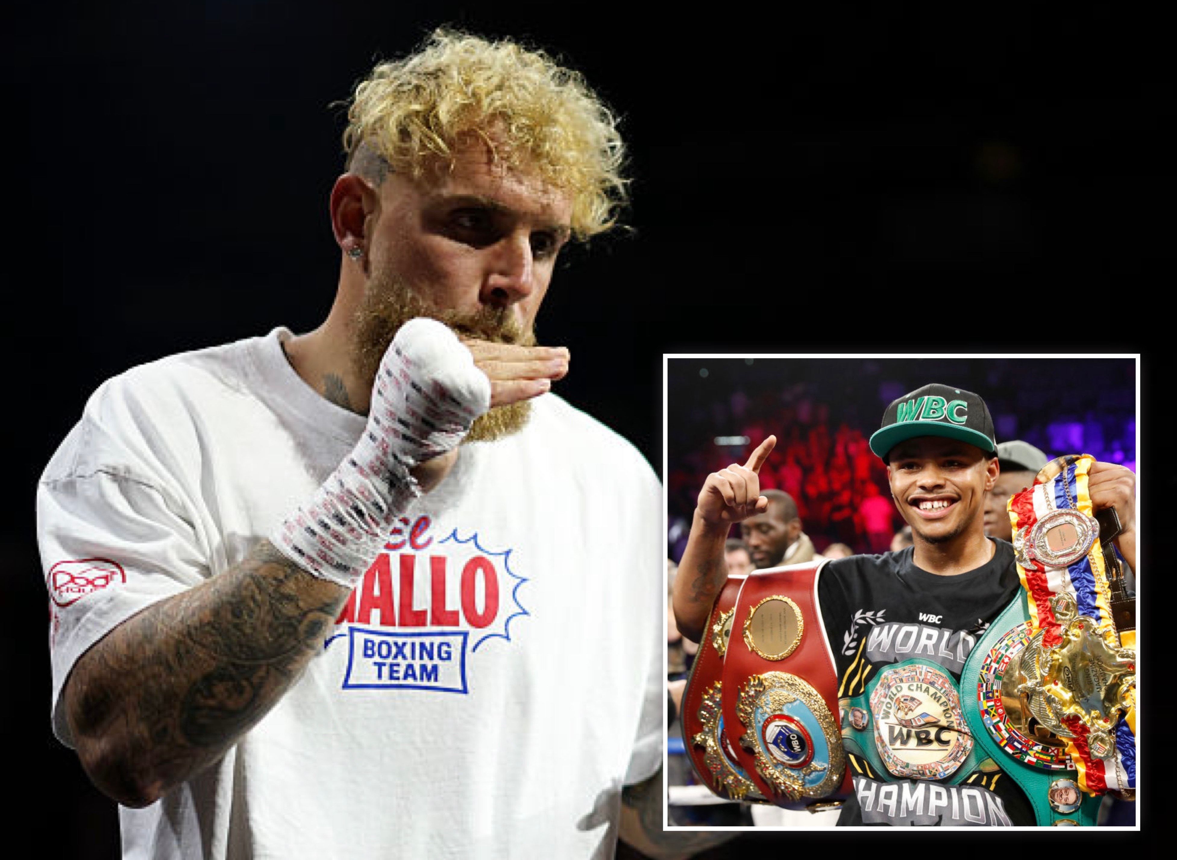 Jake Paul sparring Shakur Stevenson to prepare for Gervonta Davis fight
