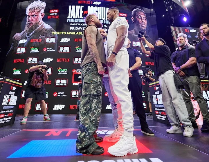 Anthony Joshua’s unconventional reason for fighting Jake Paul