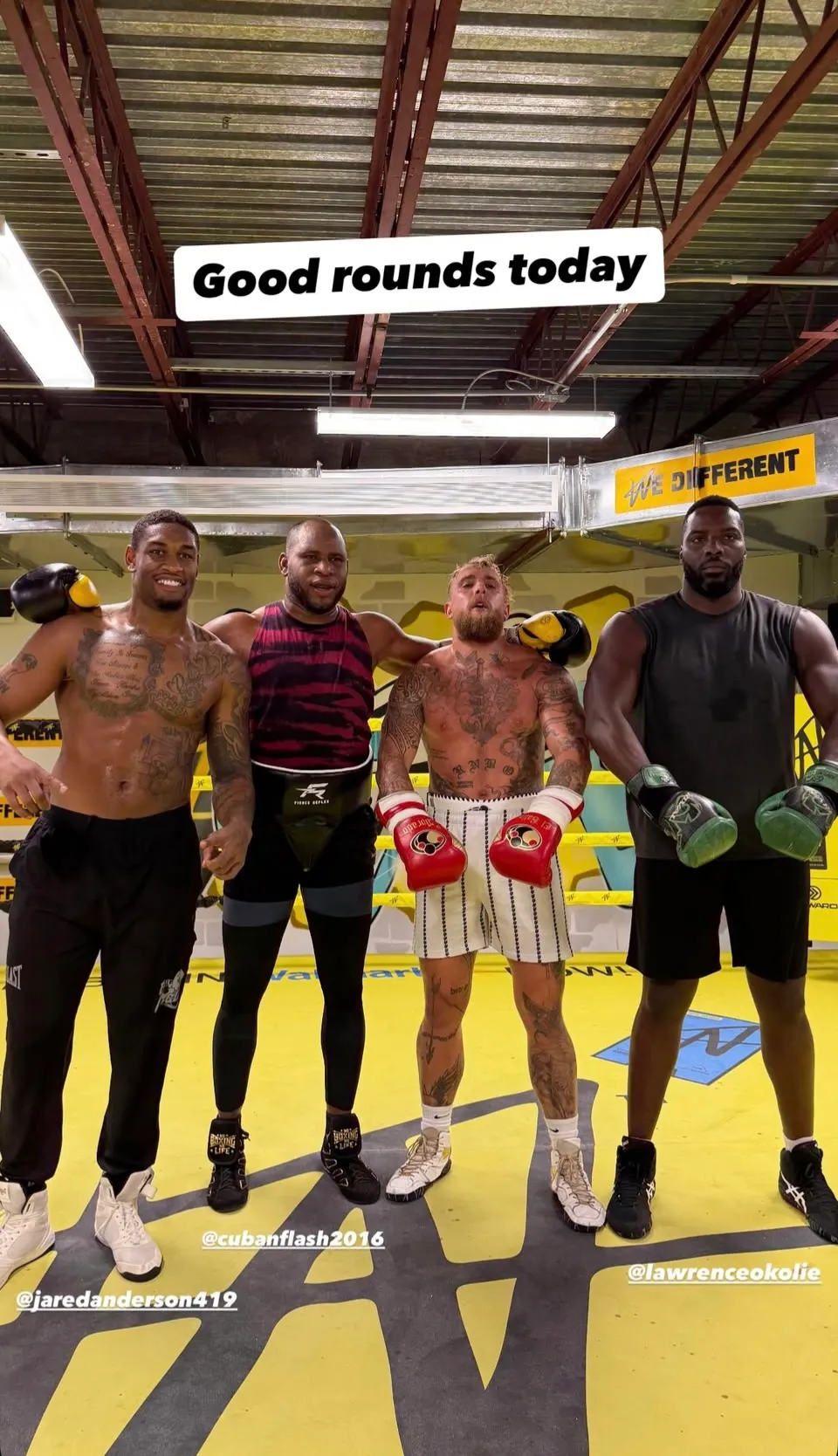 Jake Paul doing the rounds with Jared Anderson, Frank Sanchez and Lawrence Okolie