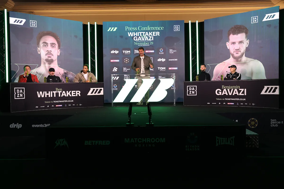 Ben Whittaker tells Benjamin Gavazi – ‘You’ll see how special I am’