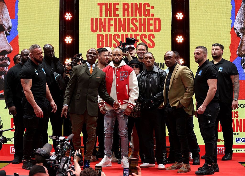 Chris Eubank Jr. slams Team Benn, Eddie Hearn over claims his father was paid to attend first fight