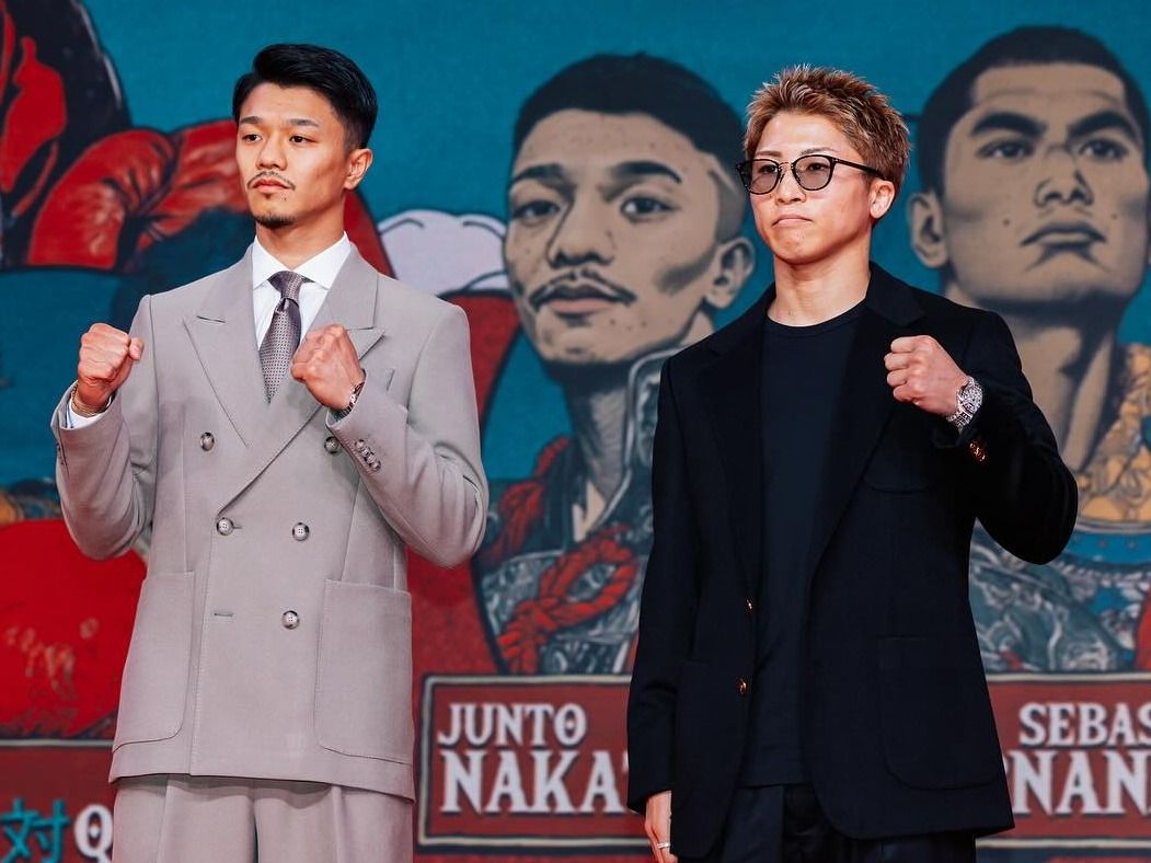 Naoya Inoue-Junto Nakatani Megafight Again Teased, In Busy Ring V Presser