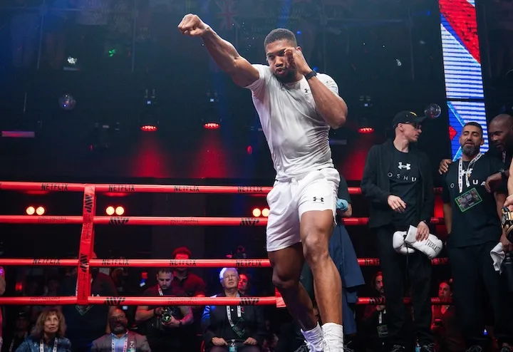 Anthony Joshua promises he won't take it easy on Jake Paul: ‘If I can kill you, I’ll kill you’