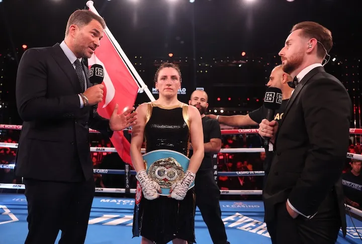 Matchroom aims to make Elif Nur Turhan-Caroline Dubois unification next