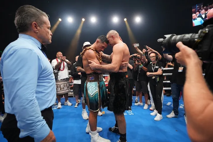 Huseyin Cinkara out of hospital after knockout by Jai Opetaia