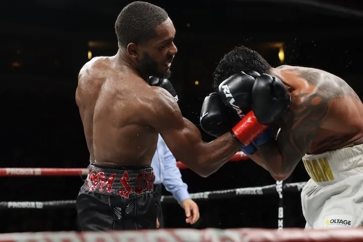 Justin Pauldo showed resilience in stoppage win over Nike Theran