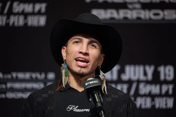 Mario Barrios teams with Joe Goossen, touts VADA testing for Ryan Garcia fight