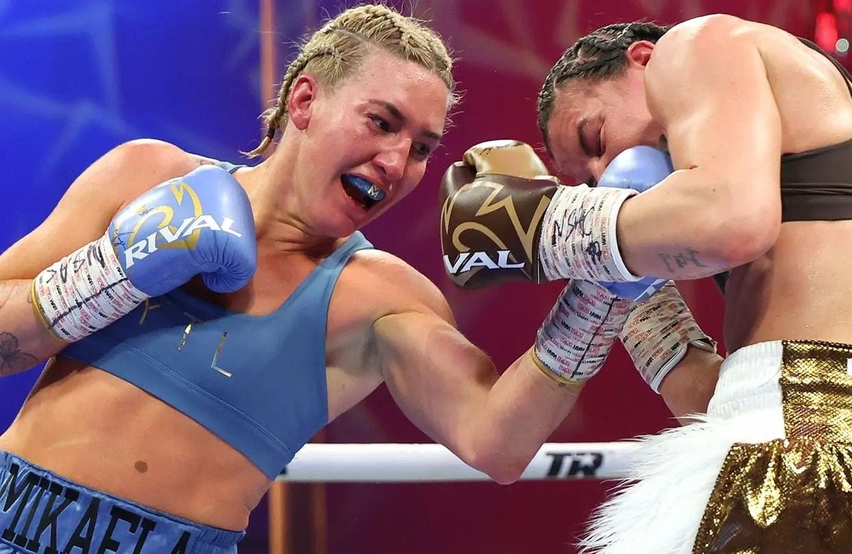 Katie Taylor sounds intrigued with catchweight bout vs. Mikaela Mayer