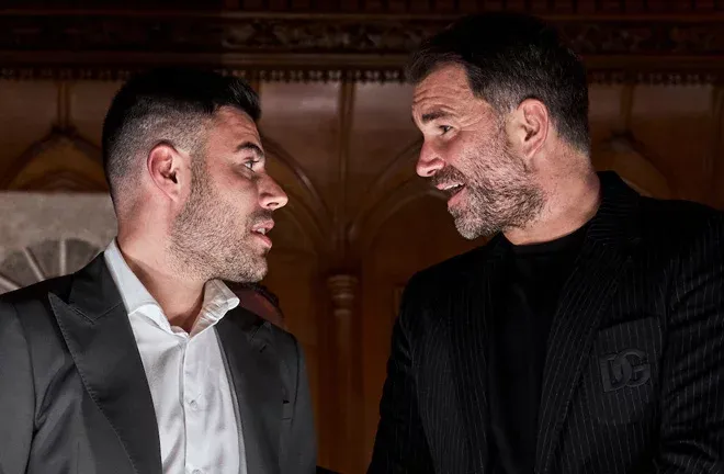 Eddie Hearn fires back at Ben Shalom, claims Boxxer fighters are phoning him