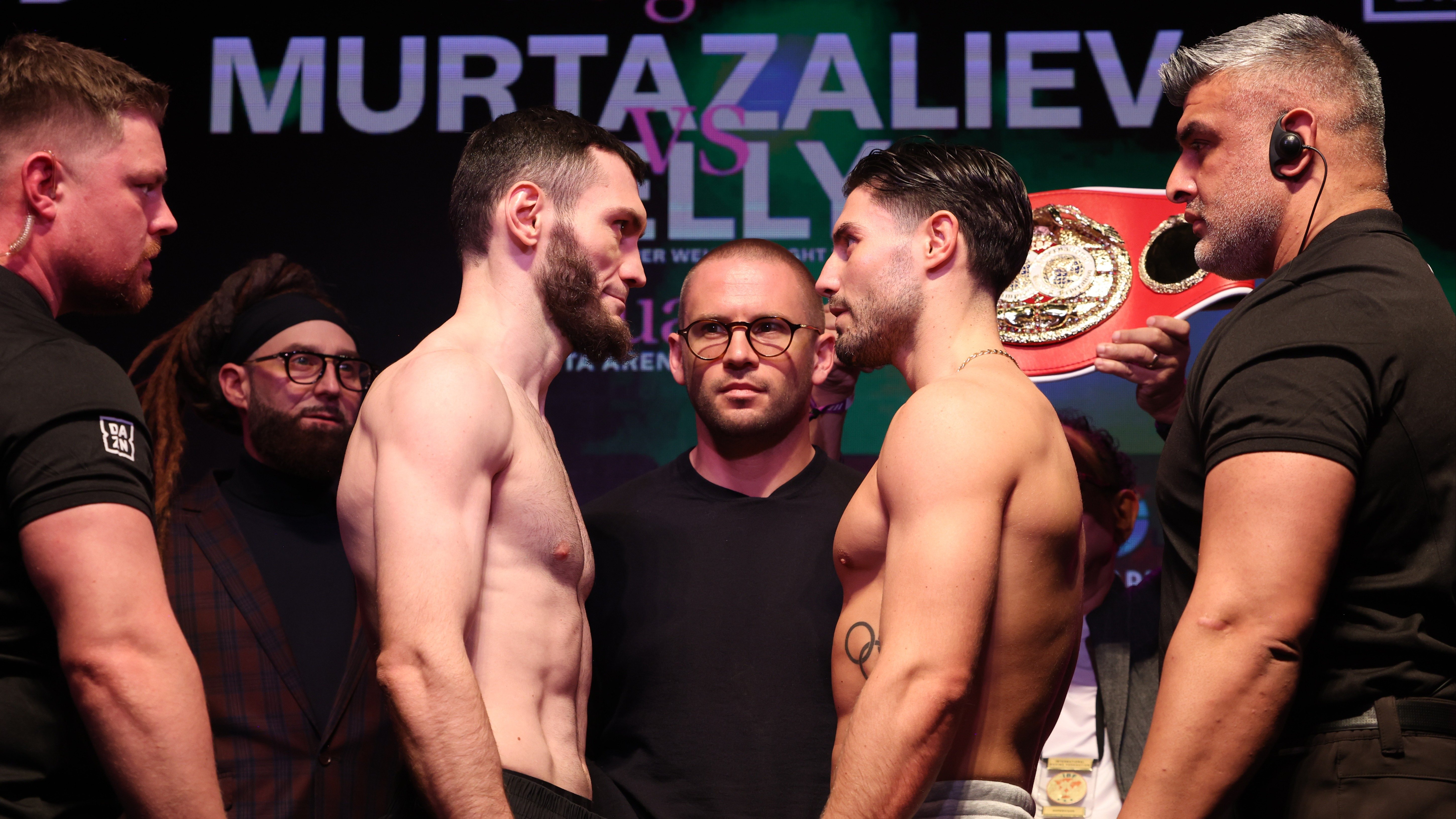 Bakhram Murtazaliev, Josh Kelly Make Weight Ahead of IBF 154 pound title fight